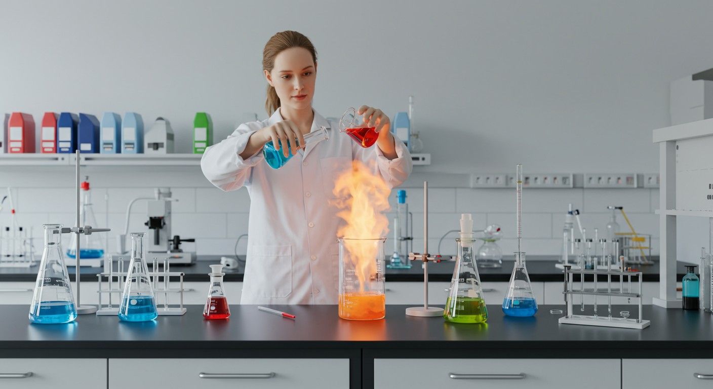 Az exoterm reakciók során energia szabadul fel, hőt termelve.