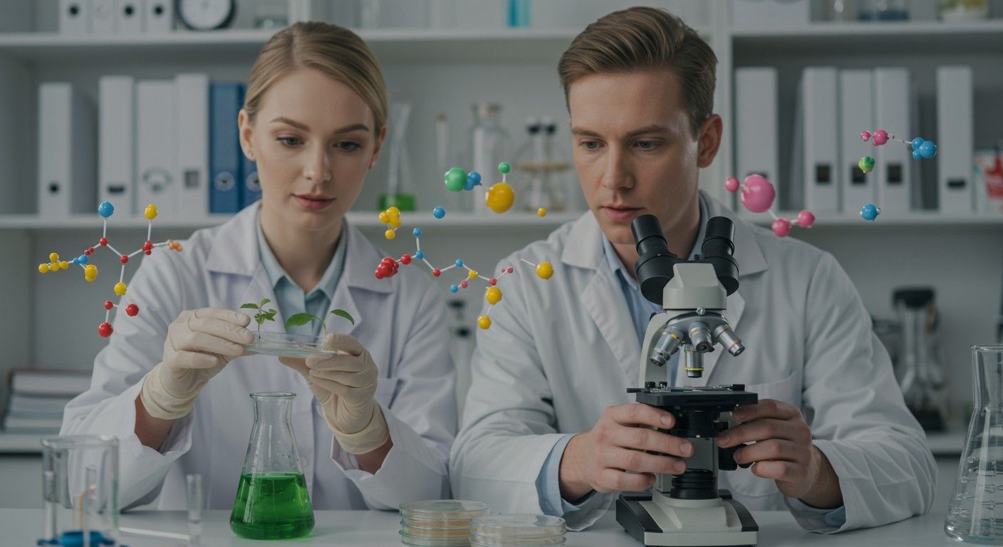 A gibberellinek más hormonokkal együtt befolyásolják a növekedést.