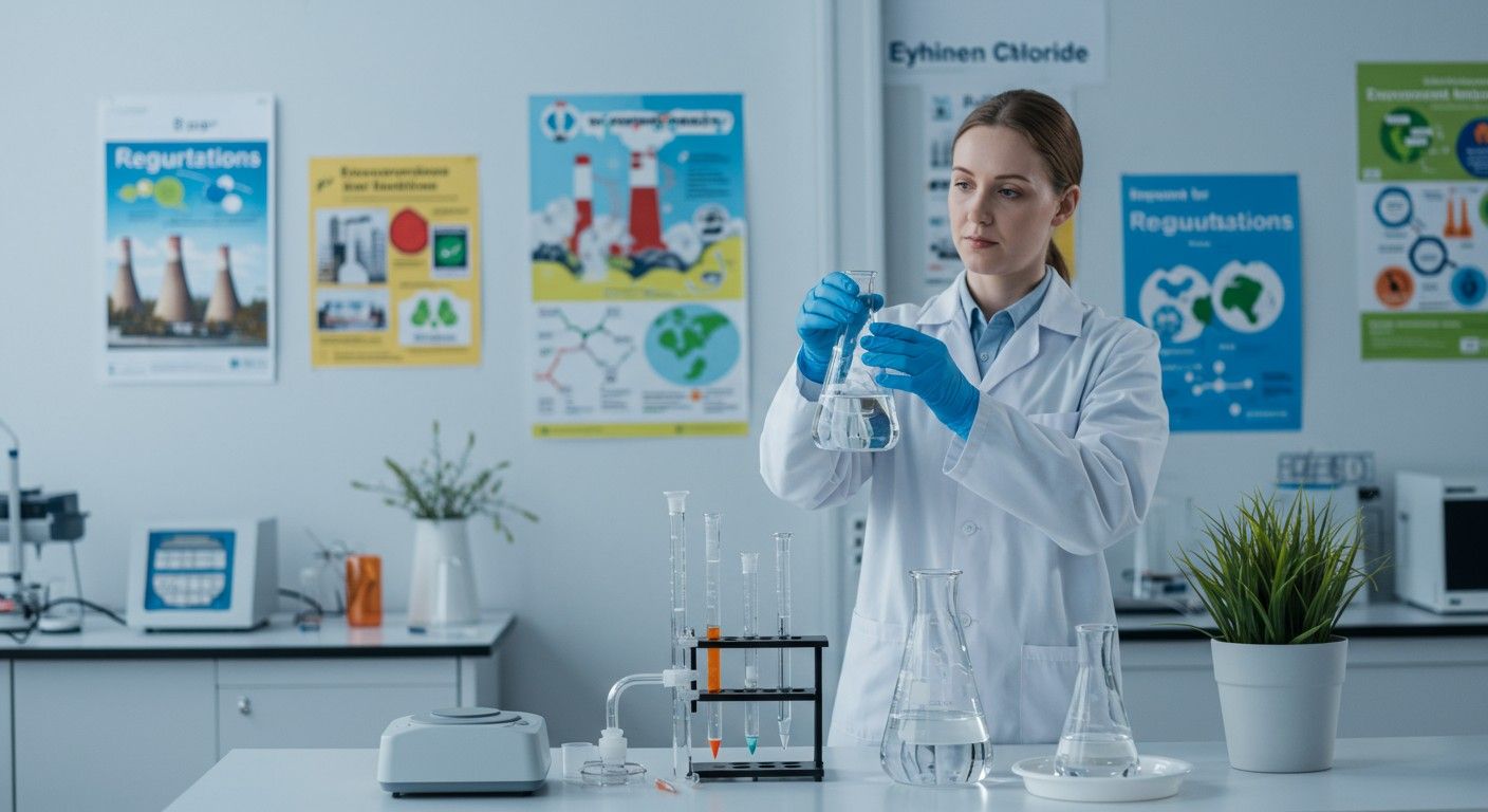 Az etilén-klorid környezeti szennyezőanyagként súlyos hatású lehet.