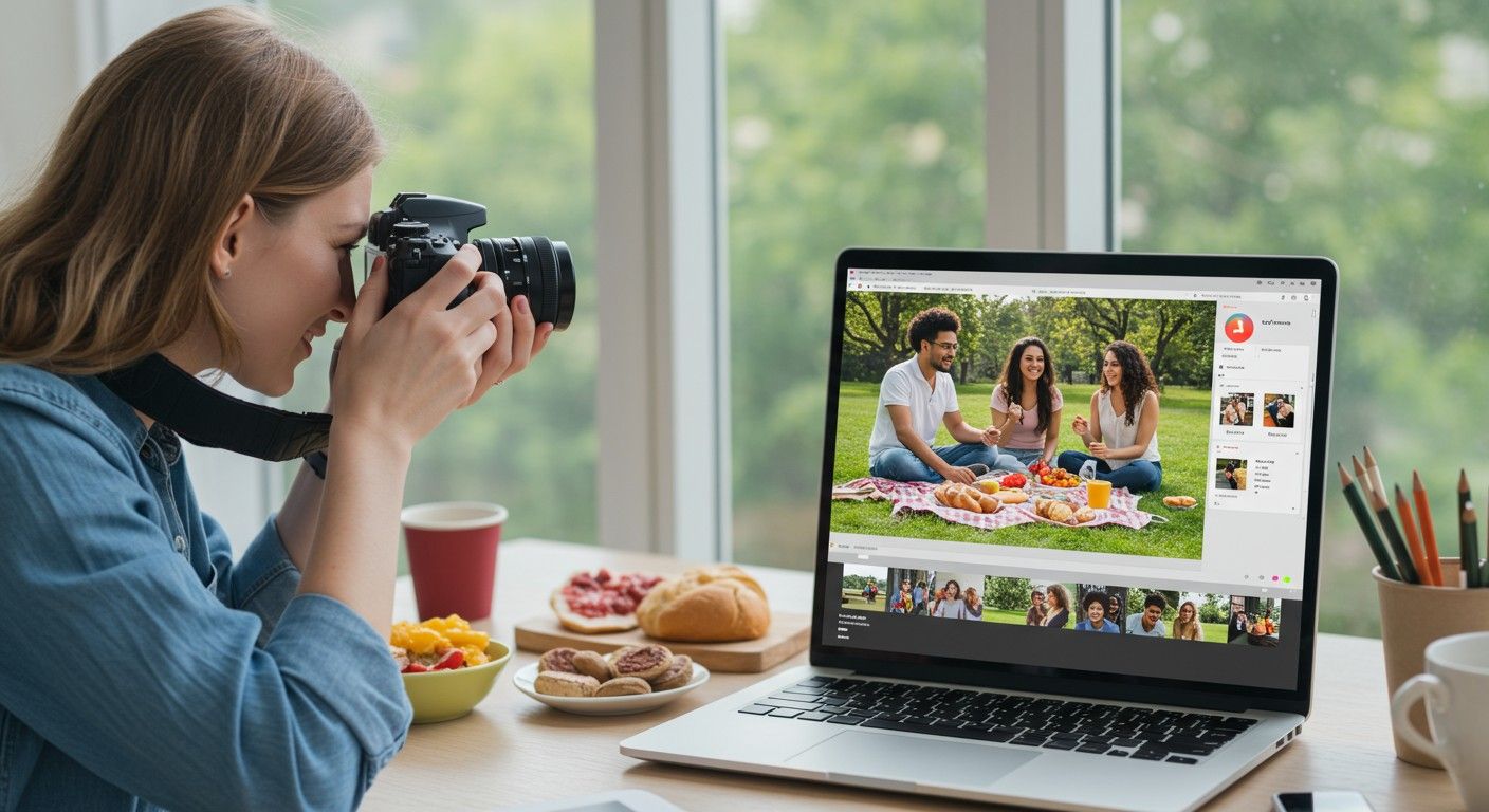 A közösségi médiában a vizuális tartalom vonzereje növekszik.