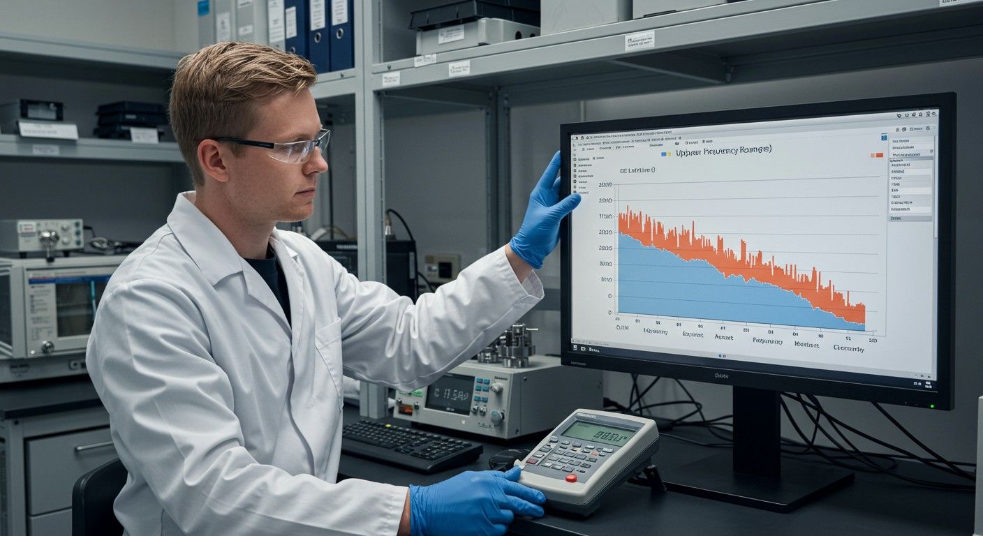 A mérőműszerek frekvenciahatára befolyásolja az adatok pontosságát.