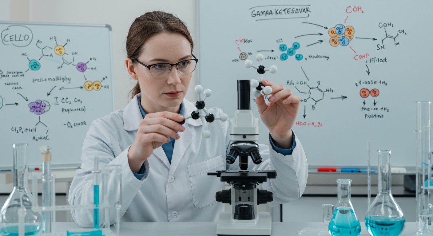 A gamma-ketosavak szerepet játszanak a sejtek jelátviteli hálózataiban.