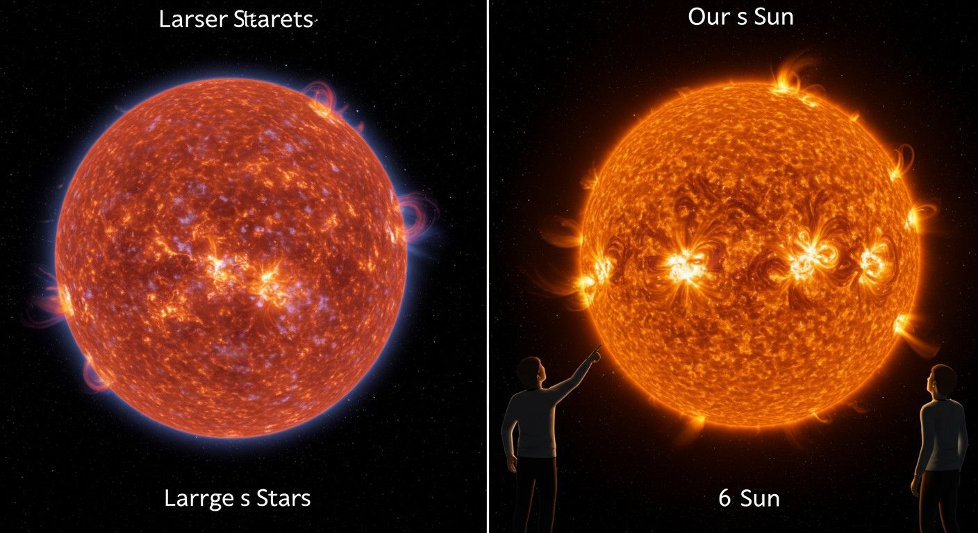 A Nap tízszeres fényességű csillagok ritkák az univerzumban.