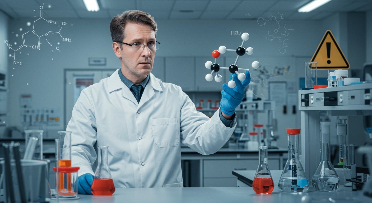 A glutaminsav túlzott bevitele neurotoxicitést okozhat.