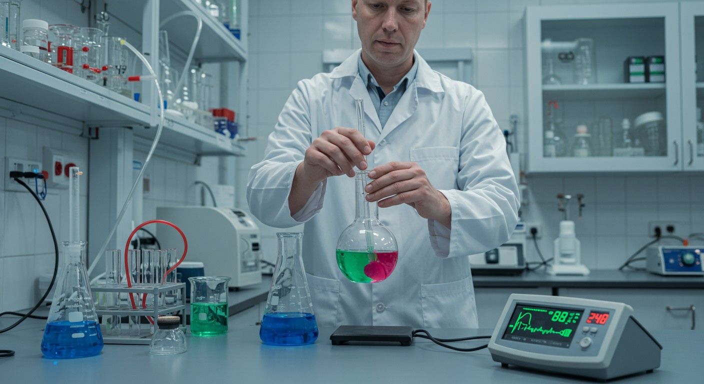A redoxpotenciál meghatározza a hexaciano-ferrát stabilitását.