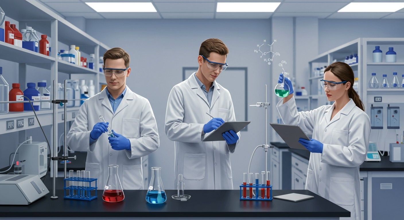 A gallátok ipari előállítása környezetbarát technológiákkal történik.