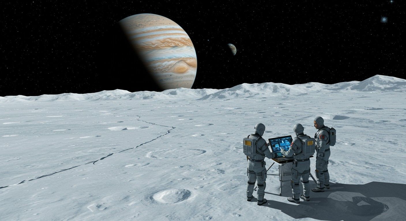 Az Europa jégtakarója alatt potenciális életformák rejtőzhetnek.