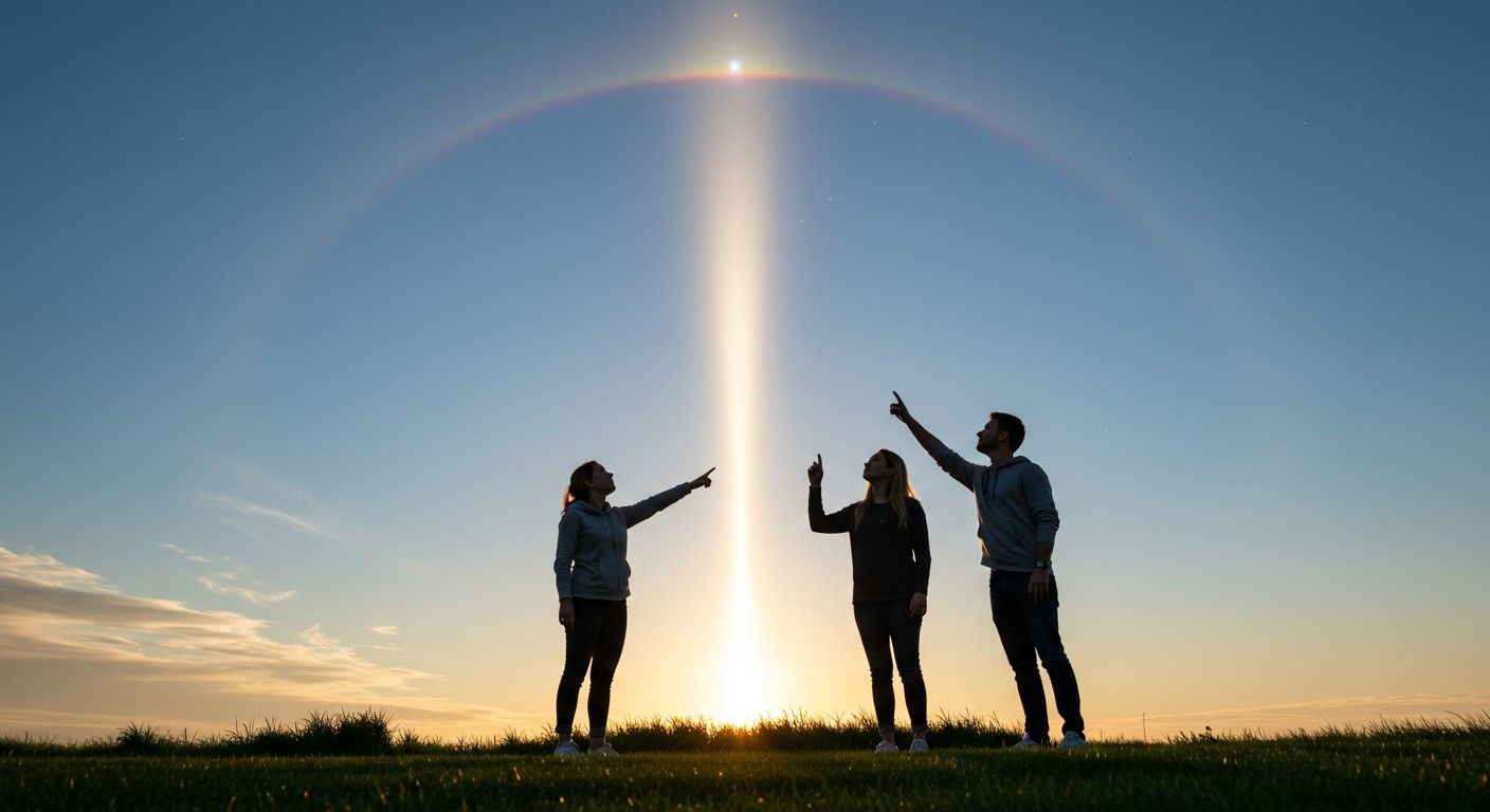 A fényudvar nem azonos a szivárvánnyal vagy halo-val.