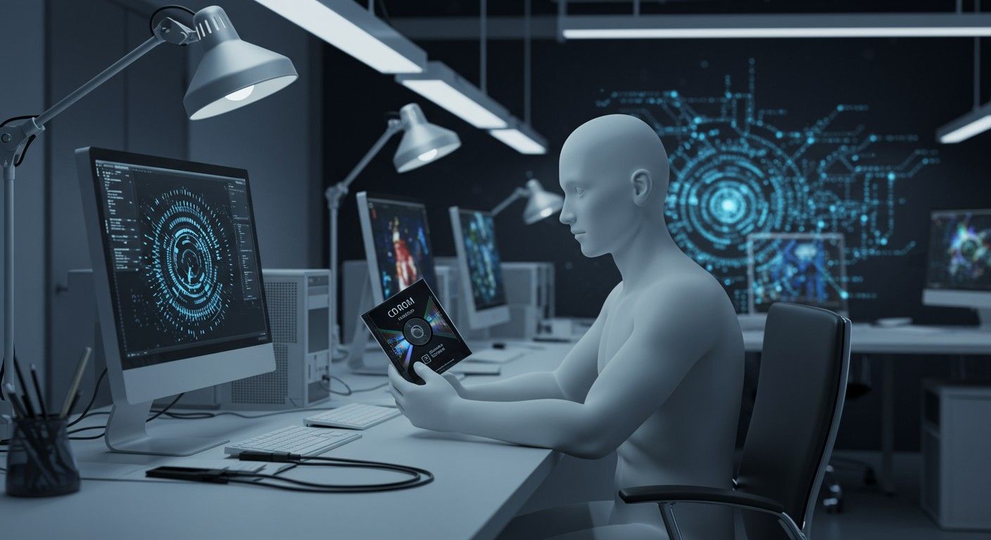 A CD-ROM forradalmasította az adat tárolását és terjesztését.