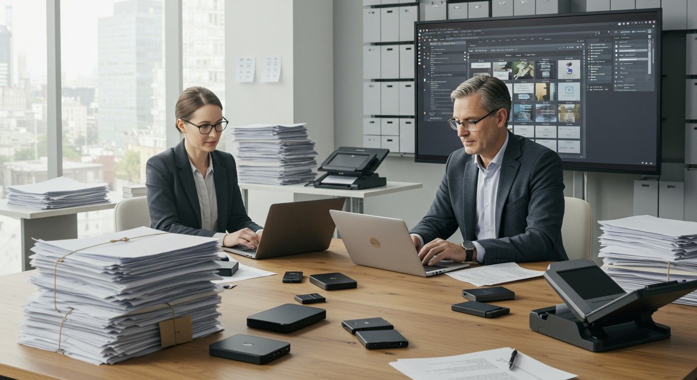 A digitális archiválás kulcsfontosságú a tartalom megőrzésében.