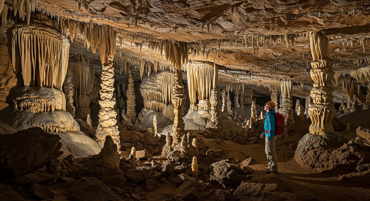 A karsztosodás során jönnek létre a csodás cseppkövek.