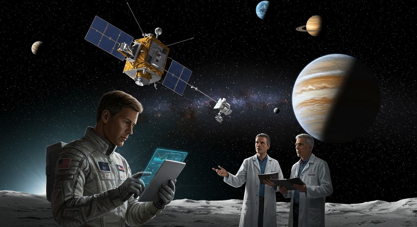 A hintamanőver energiahatékony módja az űrhajók gyorsításának.