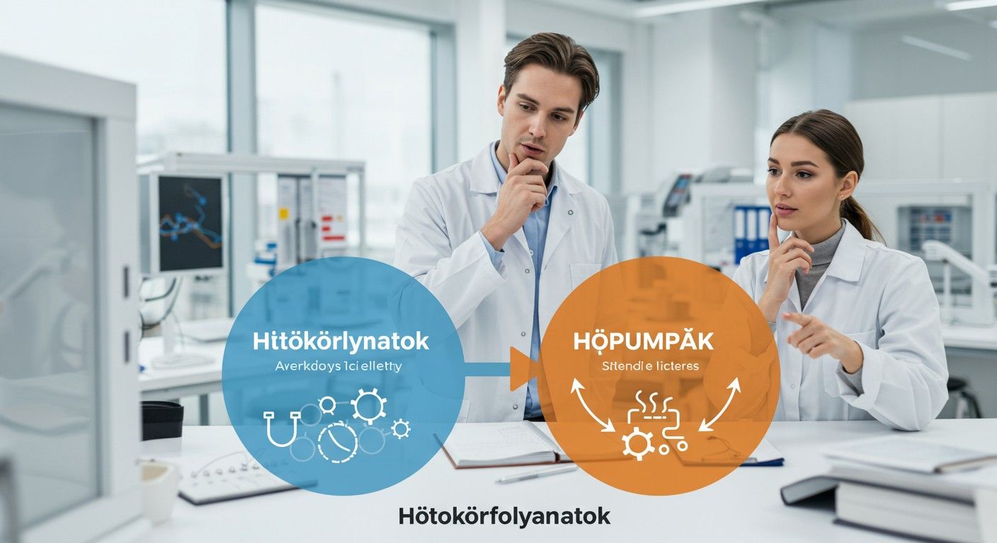 A hűtőkörfolyamatok a hőelvonás alapját képezik.