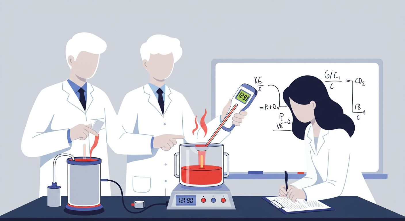A hőmennyiség mérése kulcsfontosságú az energetikában.