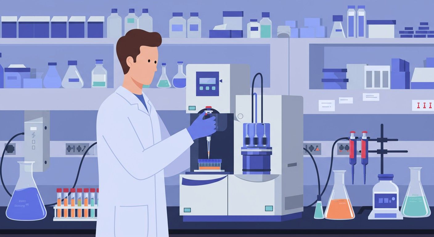 Az HPLC kulcsszerepet játszik gyógyszerek minőségellenőrzésében.