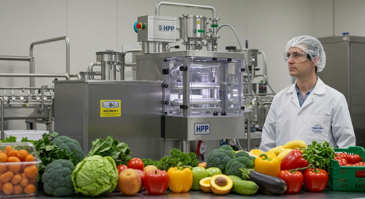 A HPP javítja az élelmiszerek eltarthatóságát és biztonságát.