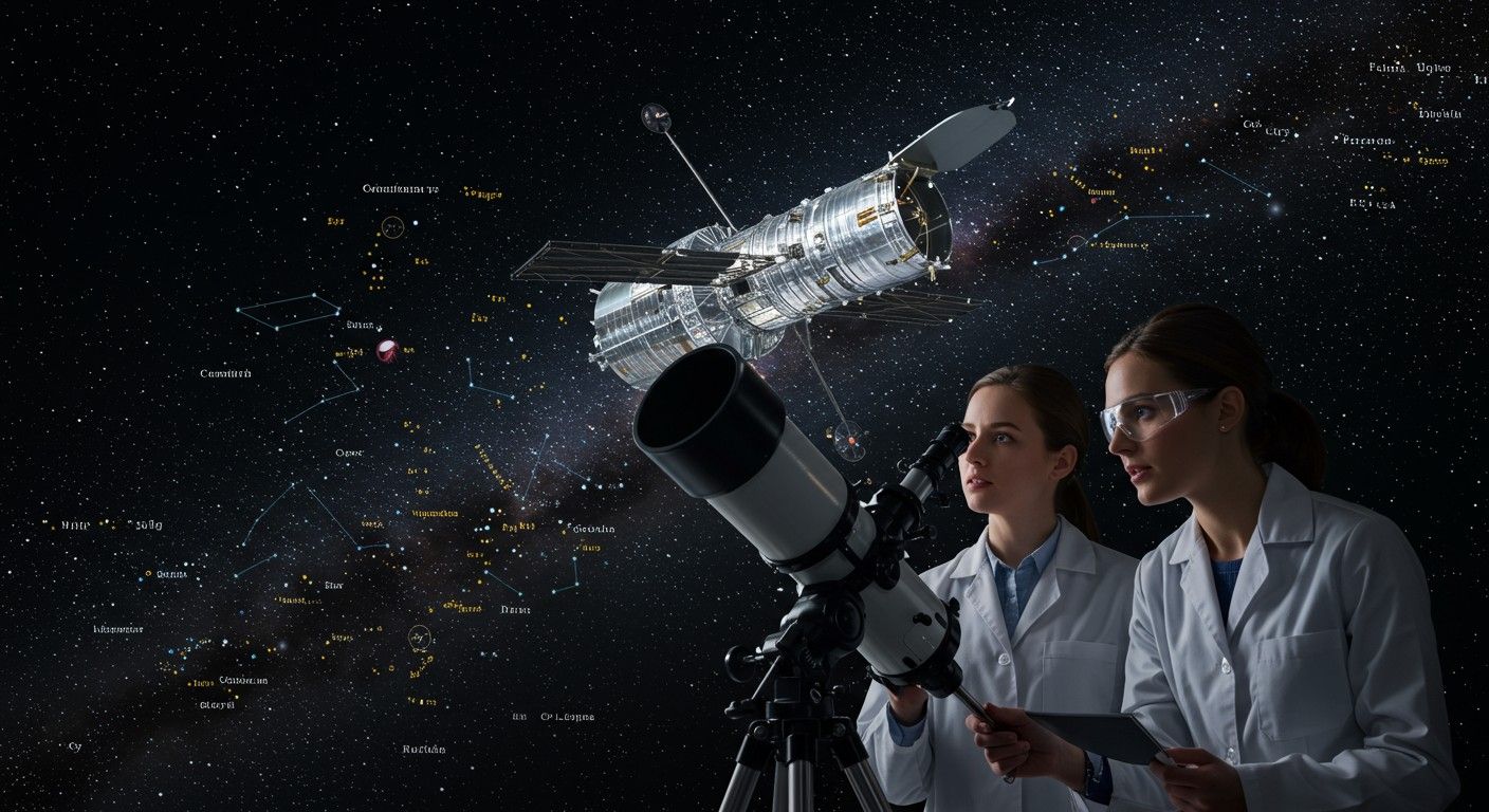 A Hubble felfedezései gazdagították a magyar csillagászatot.