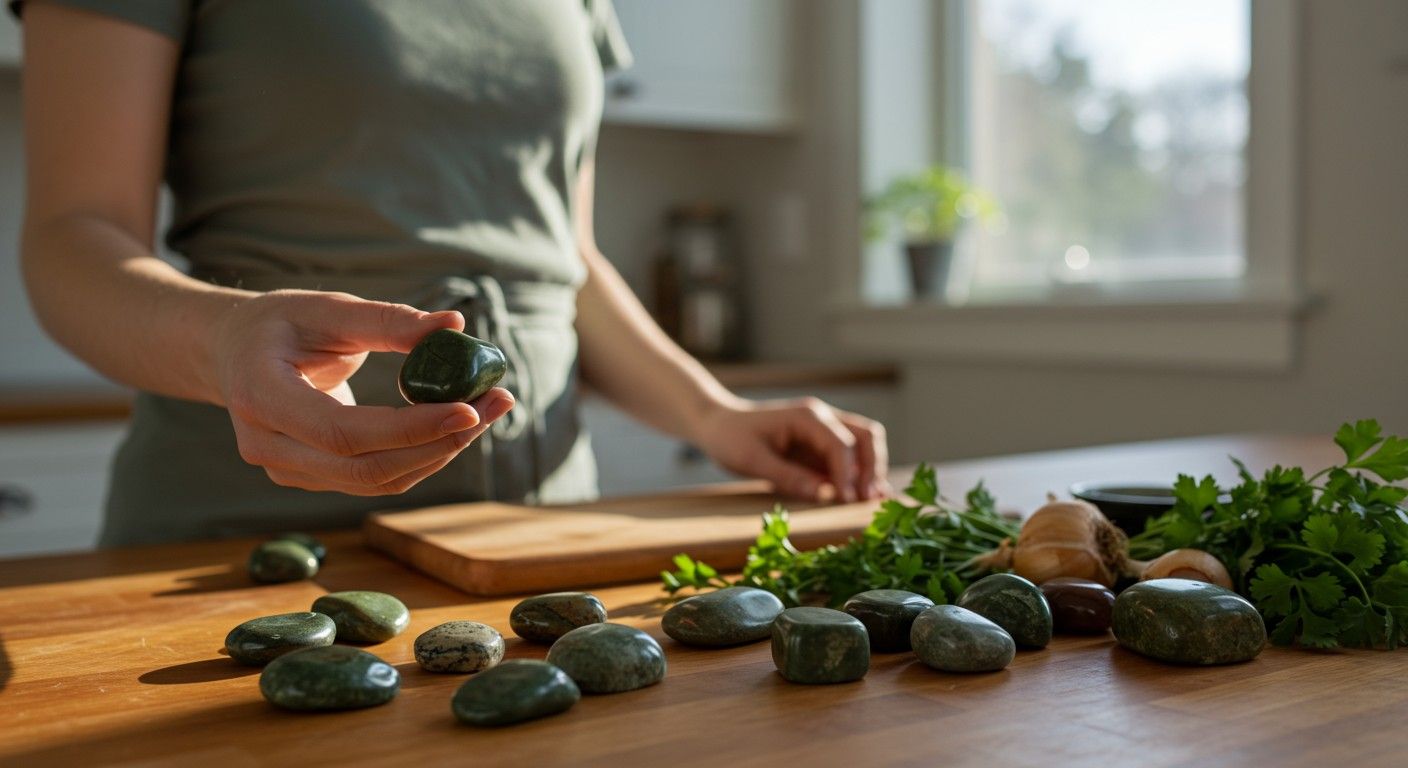A jáspis segíthet a stressz csökkentésében és a fókuszálásban.
