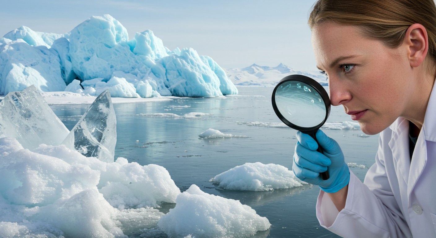 A jég különböző fázisai eltérő szerkezetűek és tulajdonságúak.