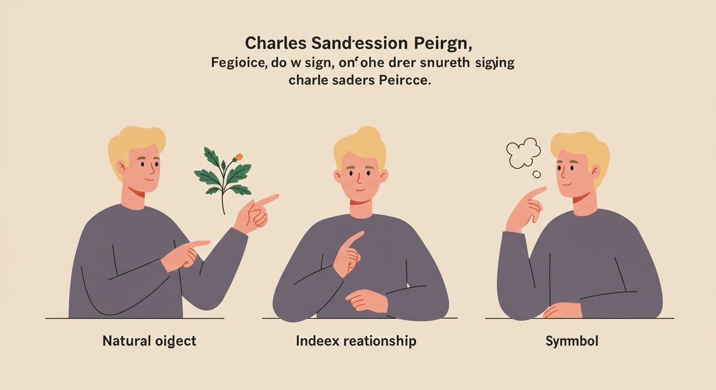 Peirce három fő jeletípust azonosított: ikon, index, szimbólum.