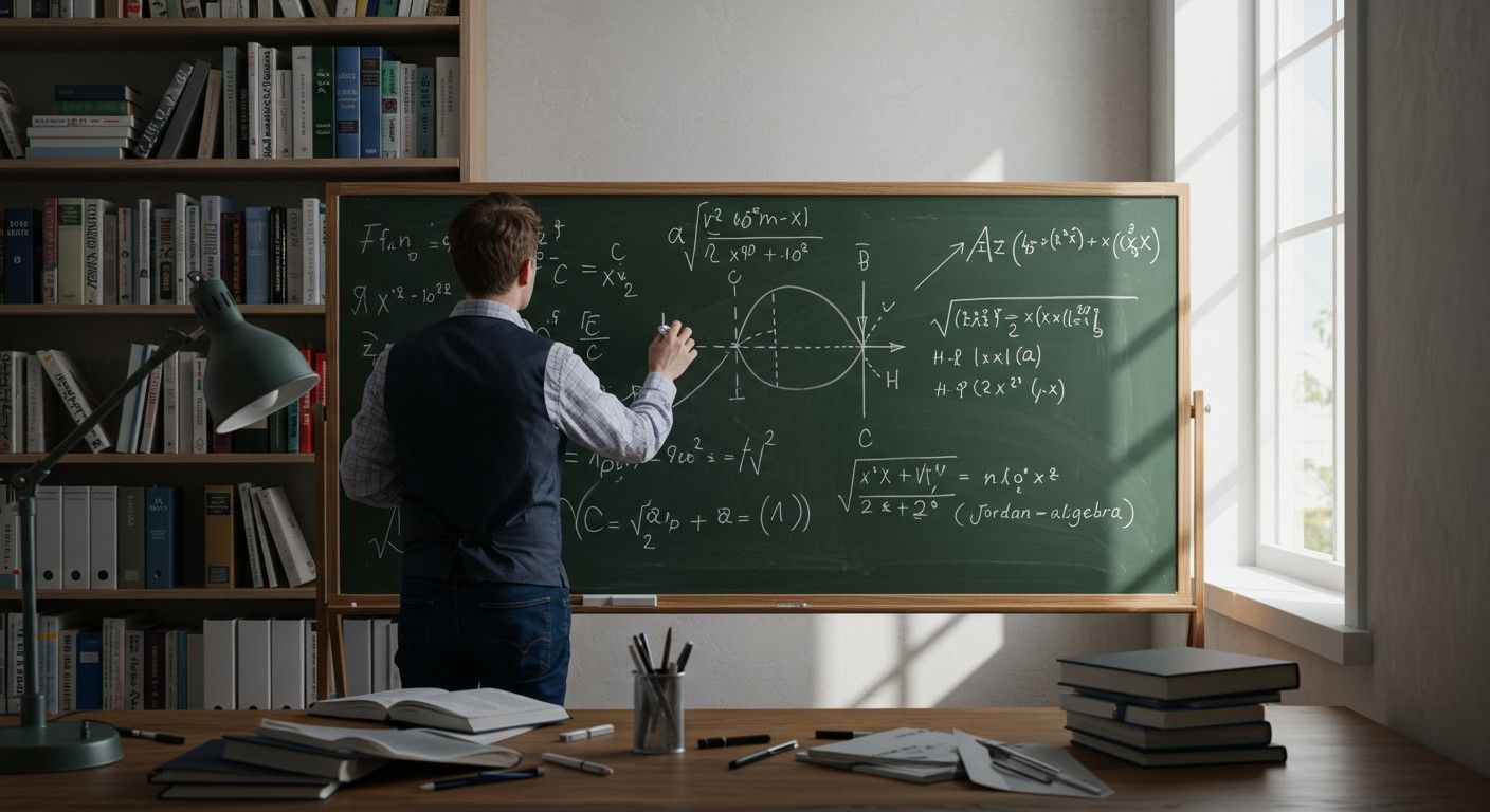 A Jordan-algebra fontos szerepet játszik a kvantumfizikában.