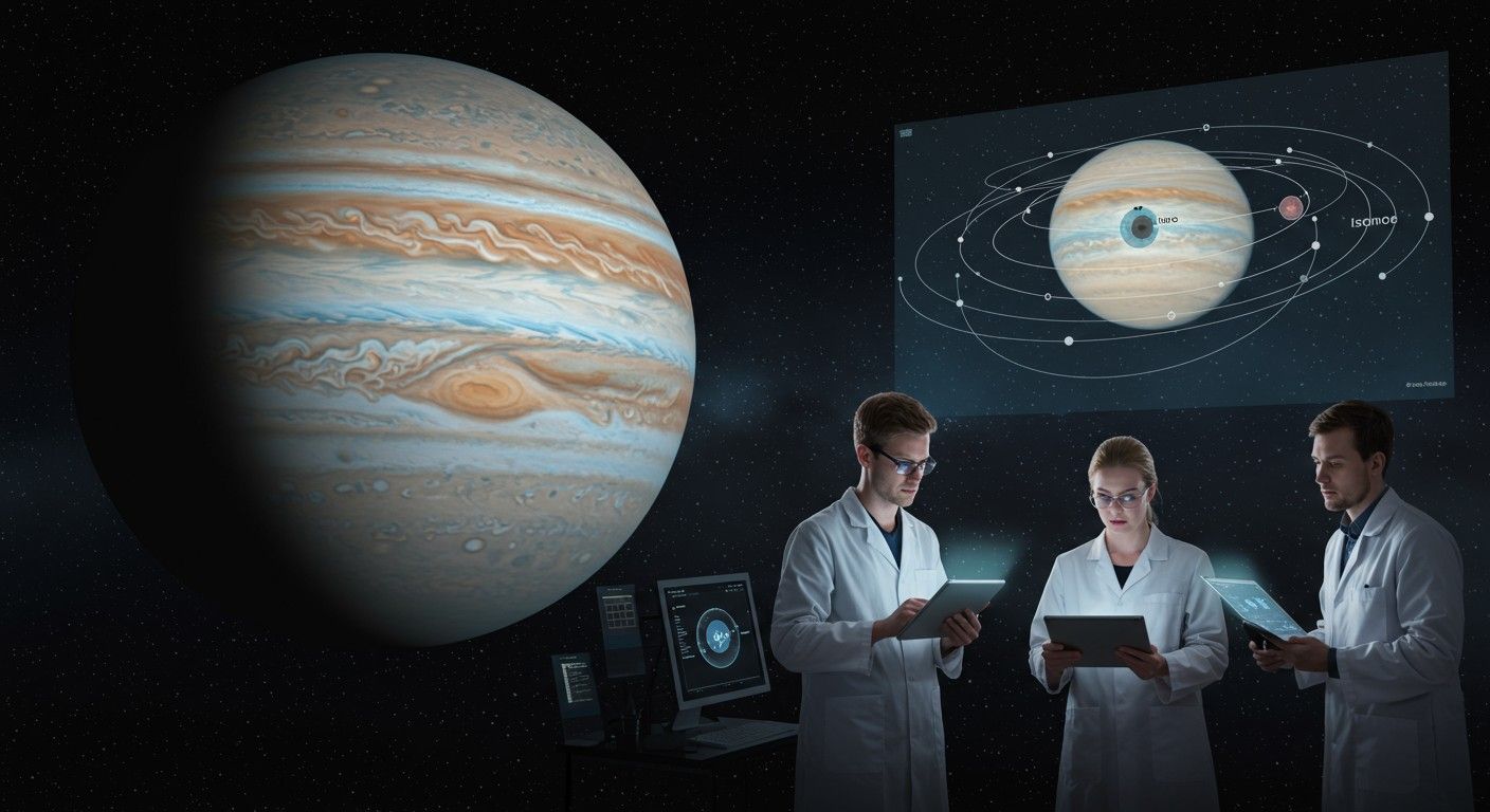 Isonoe egyedi pályája gazdagítja Jupiter holdrendszerét.