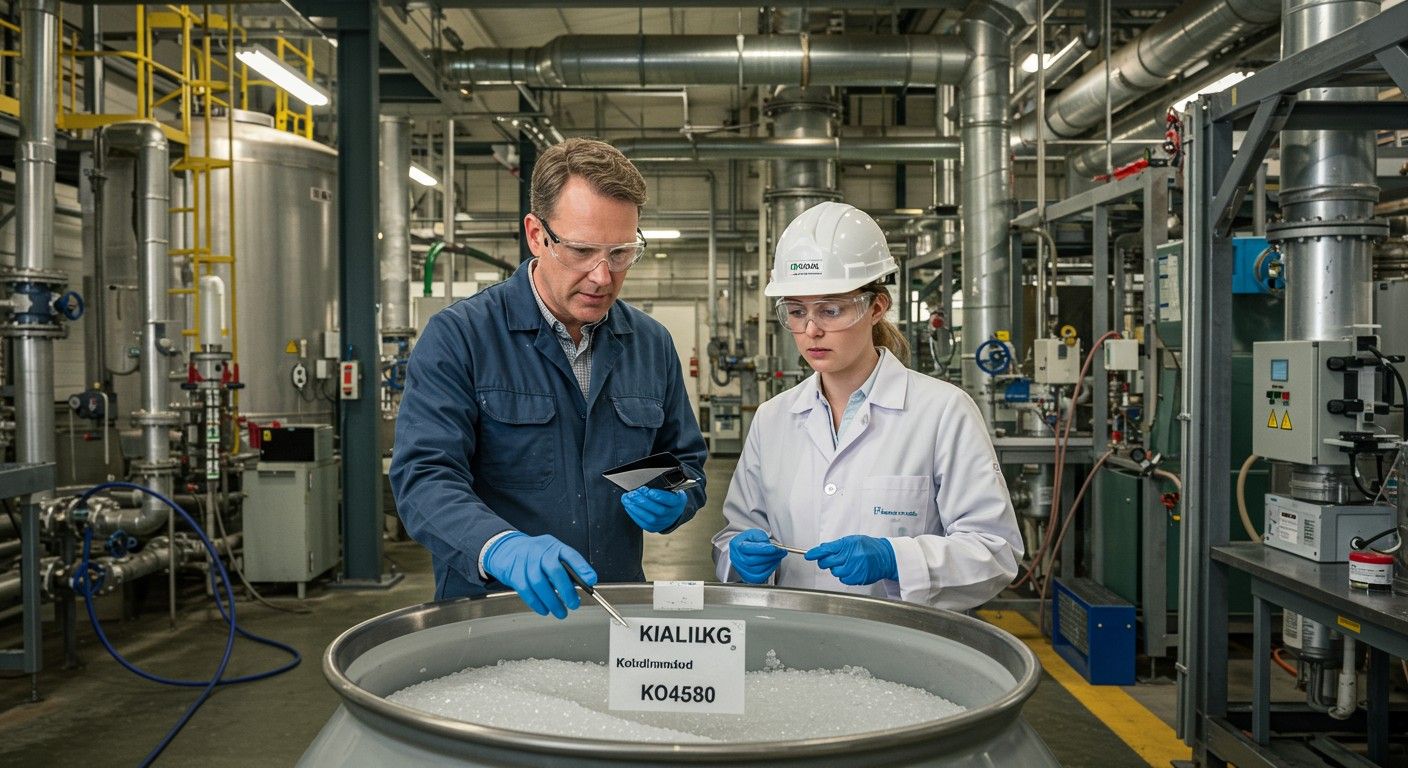 A kálilúg esszenciális a mezőgazdasági műtrágyákban.