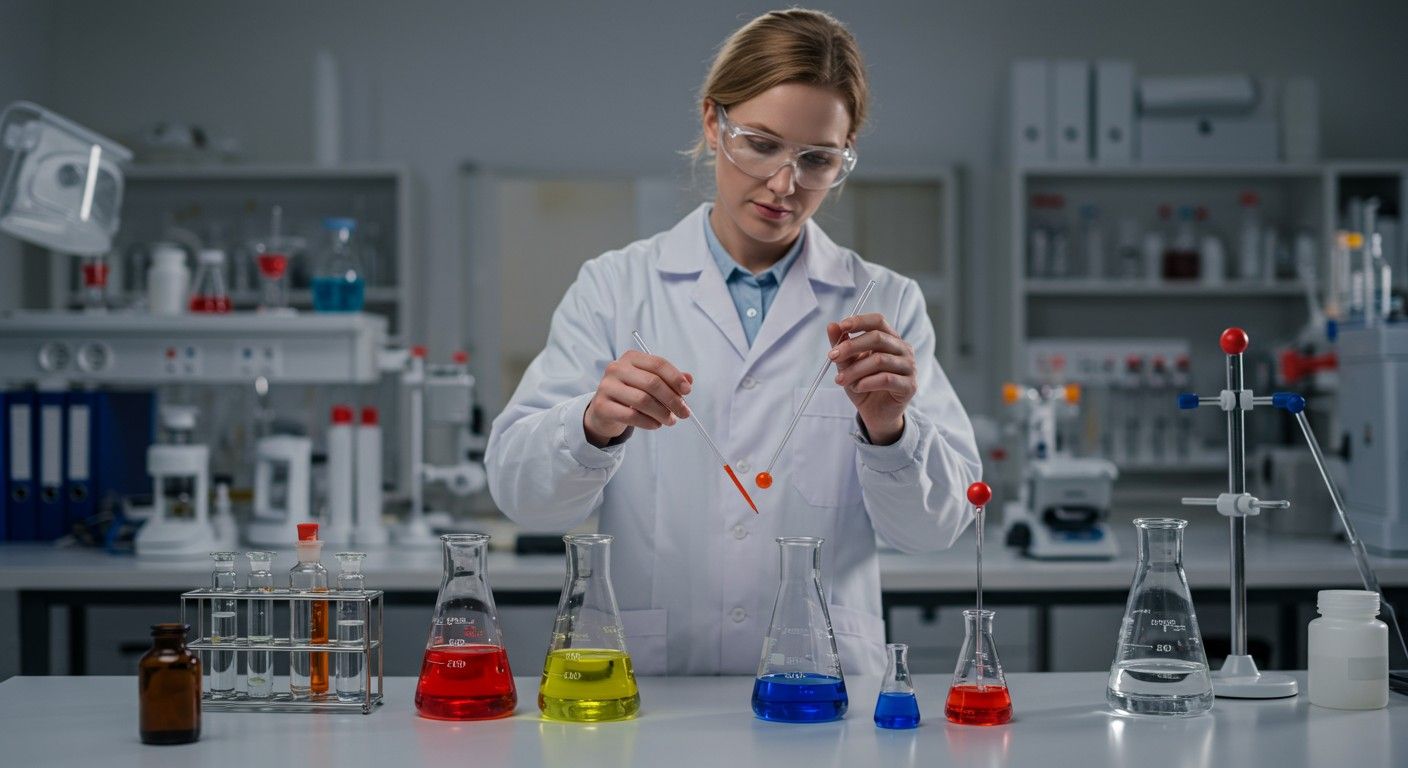 A kálium-króm-szulfát laboratóriumi szintézissel előállítható.