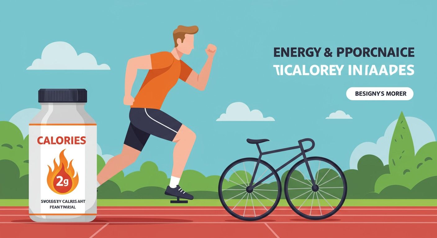 A kalóriák energiatartalma kulcsszerepet játszik a sportteljesítményben.