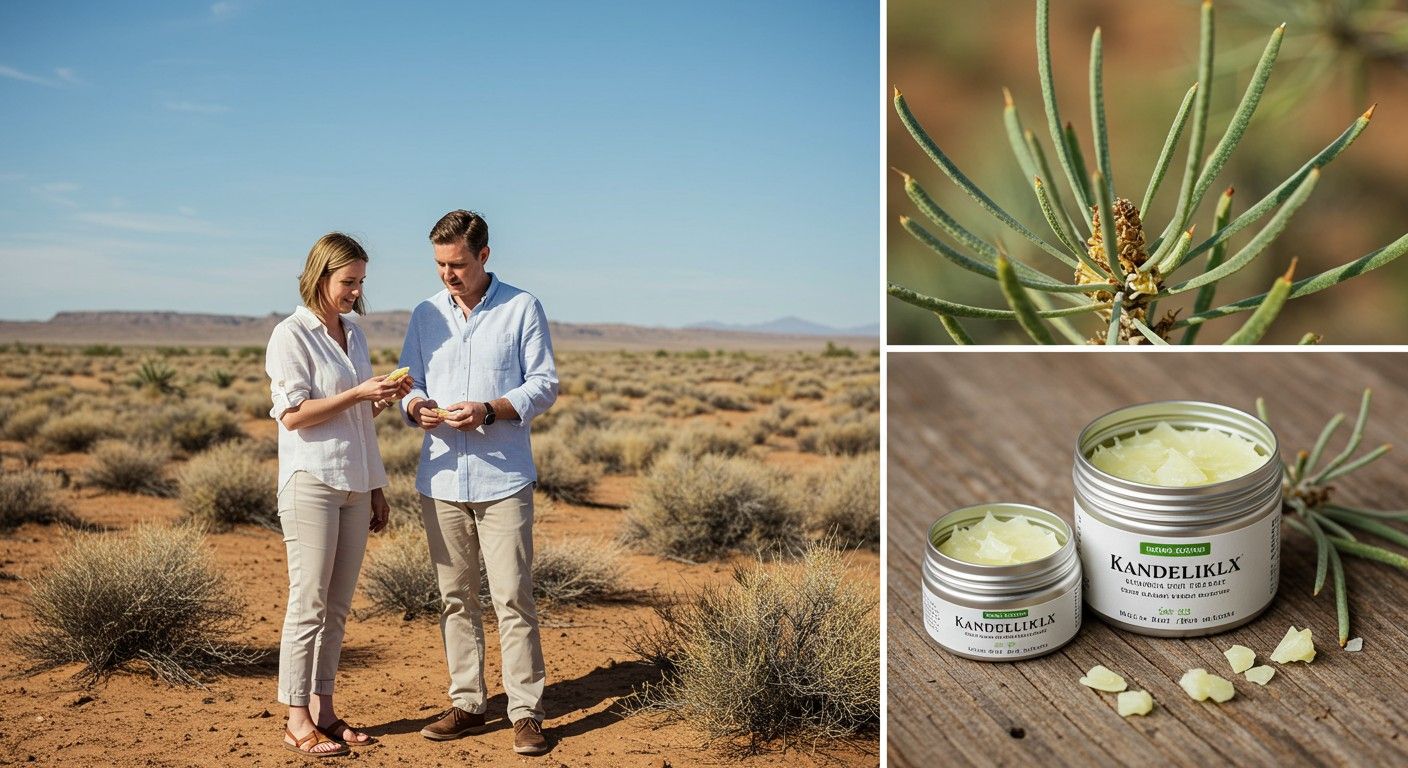 A kandelilla viasz gyűjtése környezetbarát módszereket igényel.