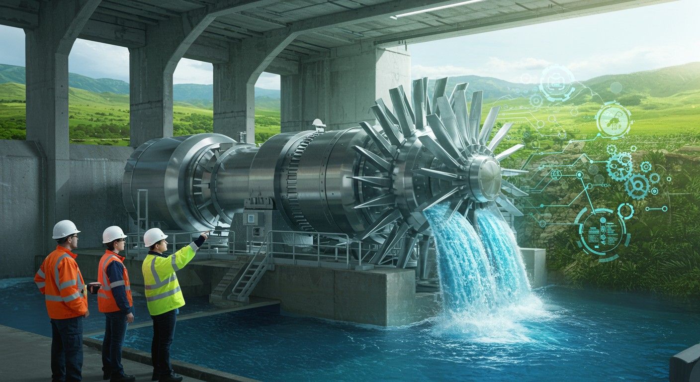 A Kaplan-turbina jövőbeni fejlesztései fenntartható energiatermelést ígérnek.