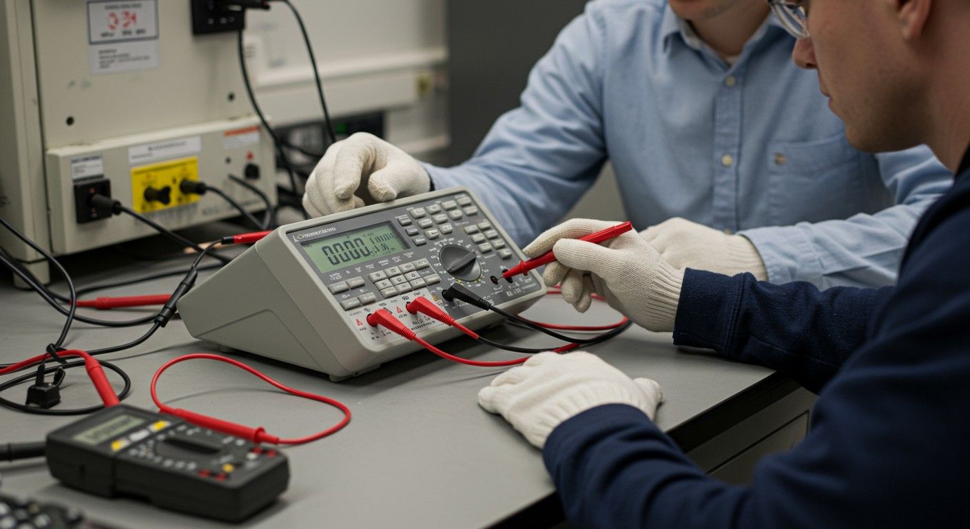 A kapocsfeszültség mérése precíz műszereket és óvatosságot igényel.