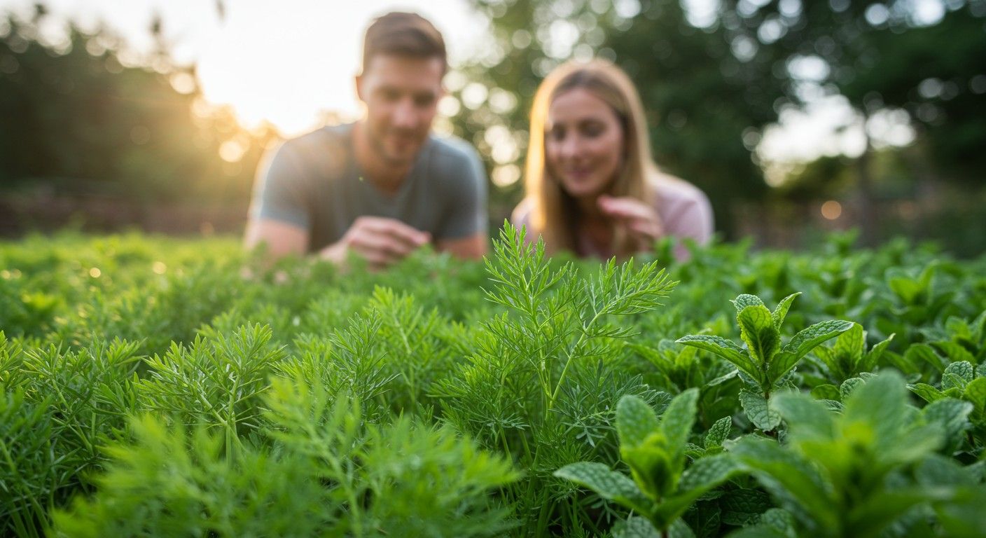 A karvon különböző növényekben, mint a kömény és menta, megtalálható.