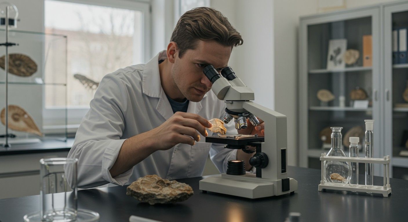 A kémiai kövületek elemzése segít a fosszíliák azonosításában.