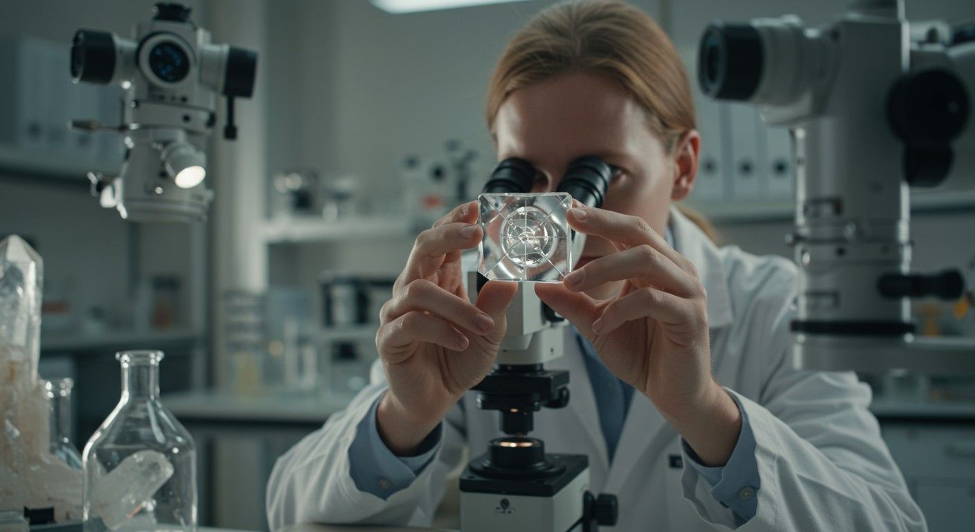 A kettős törés két különböző irányú fénytörést okoz.