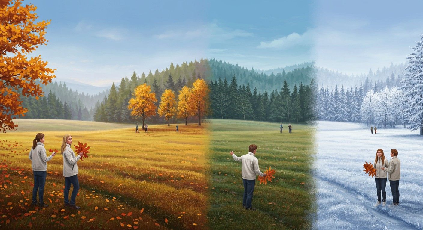 A kontinentális éghajlat négy fő típusa létezik.