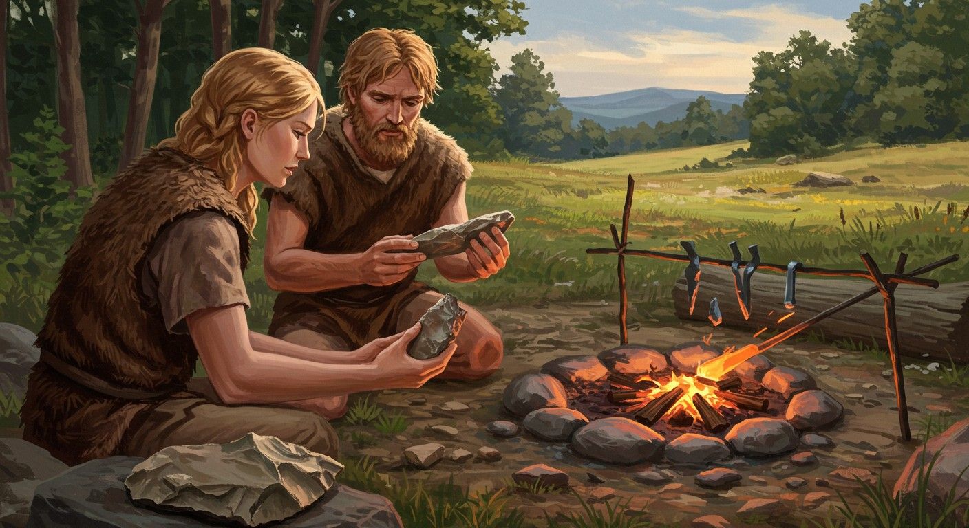 A kovakő és fém közti átmenet forradalmasította az eszközöket.