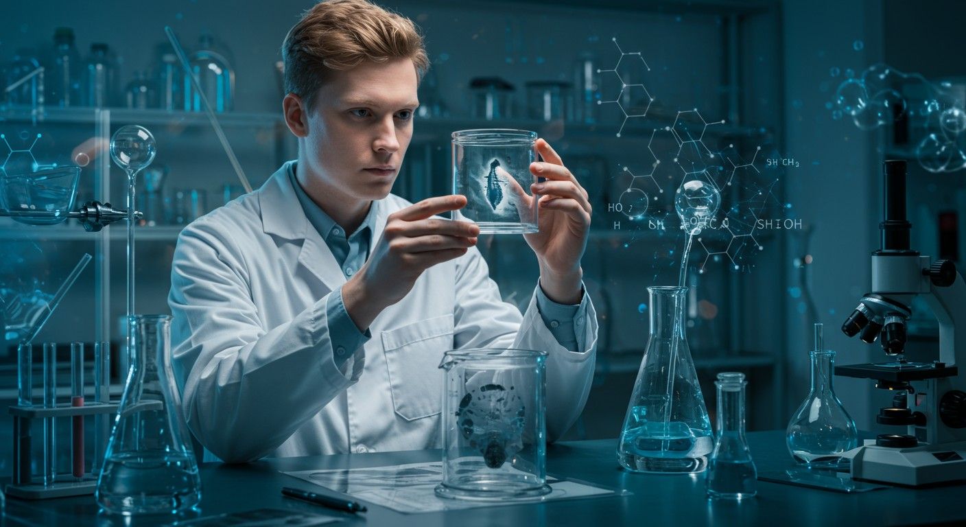 A látens kép kialakulása fény és anyag kölcsönhatásán alapul.