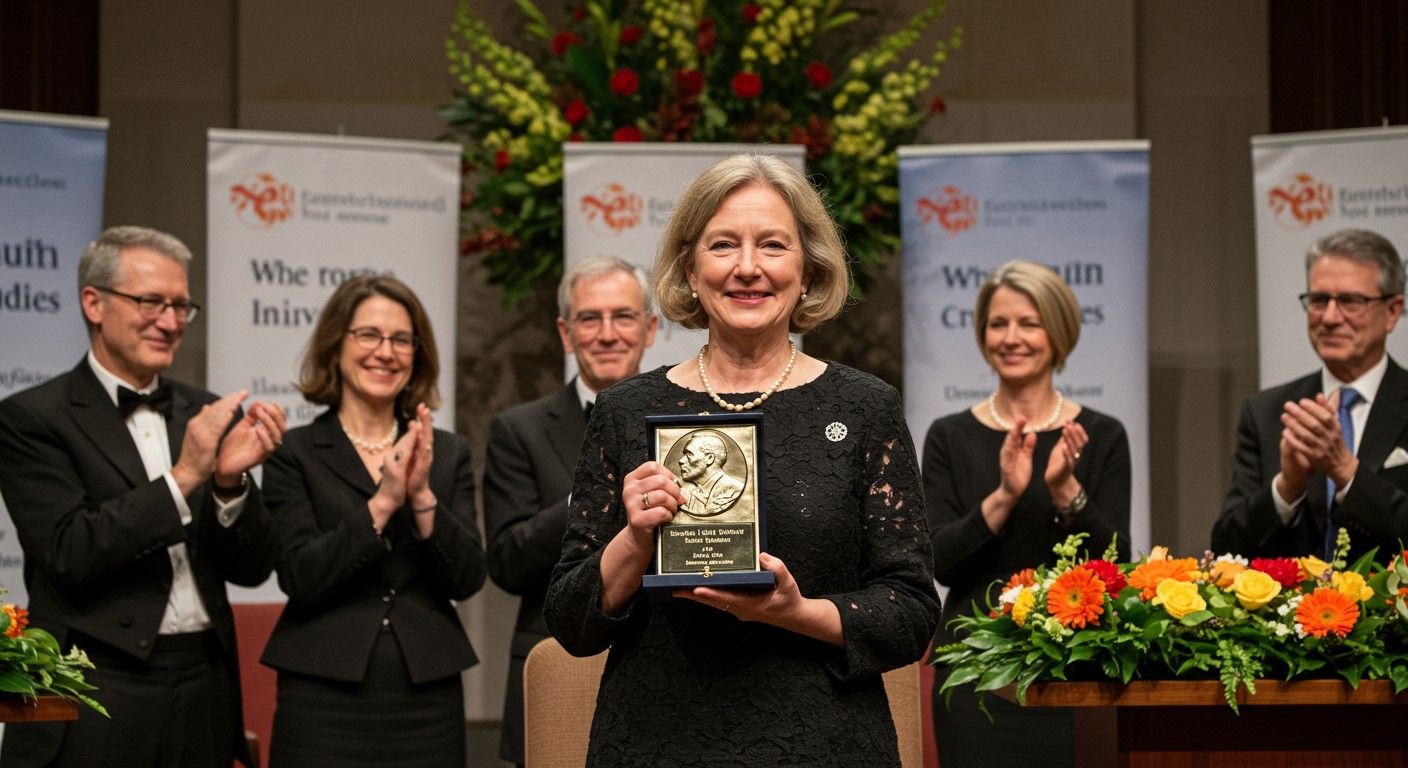 Karikó Katalin Nobel-díjas kutató az mRNS-technológia terén.