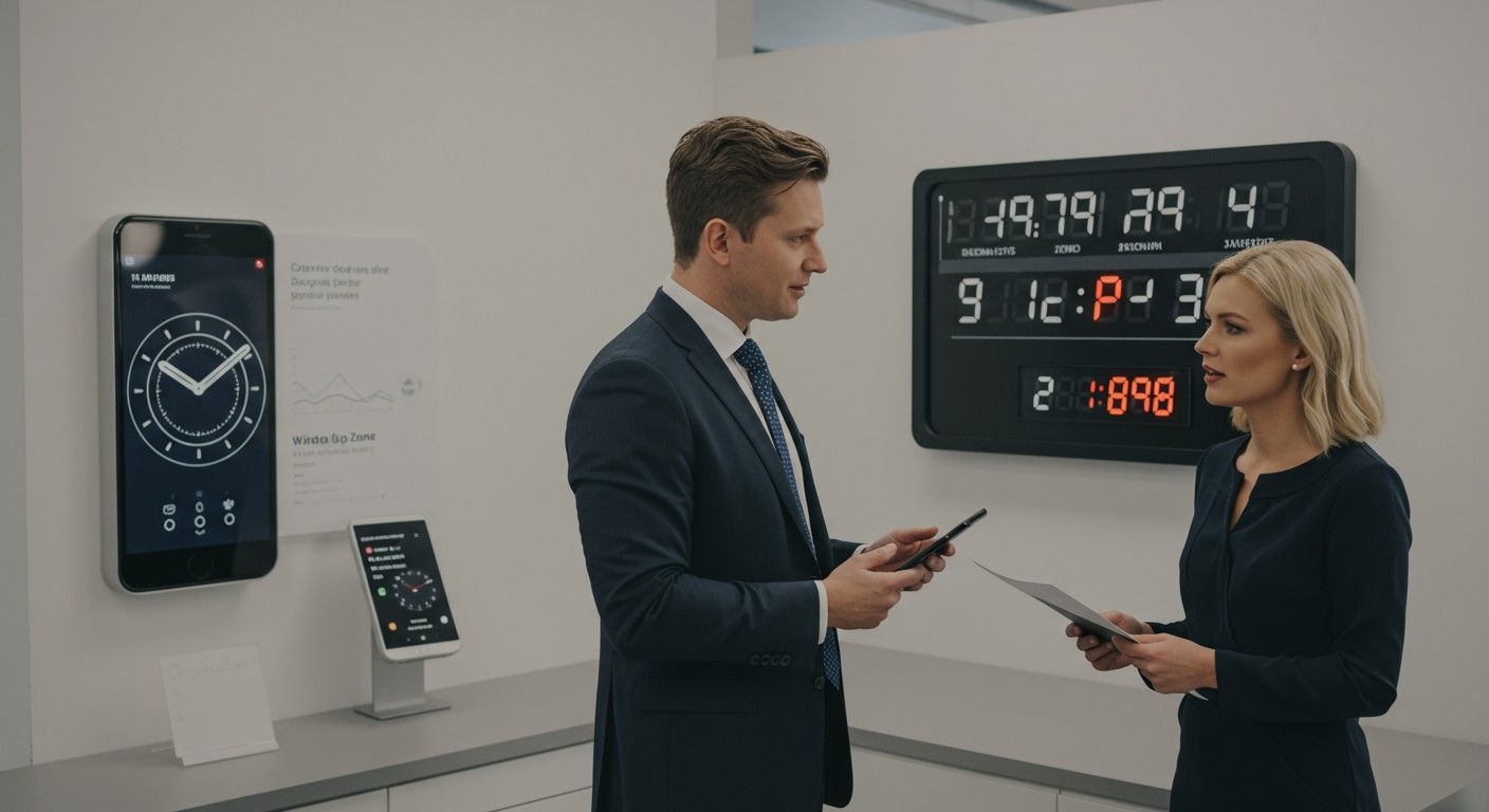 A modern időmérés az atomórák precizitásán alapul.