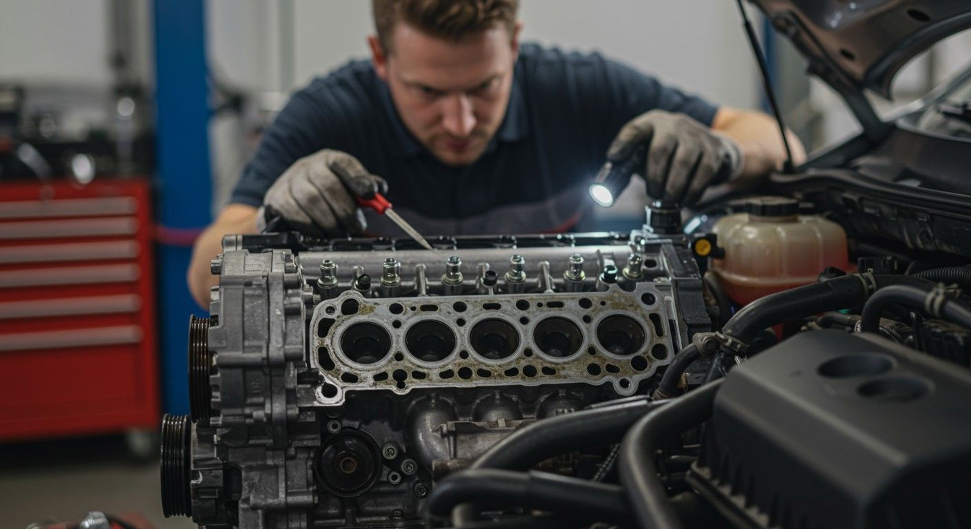A motor kopogása gyakran gyújtásproblémákra utalhat.