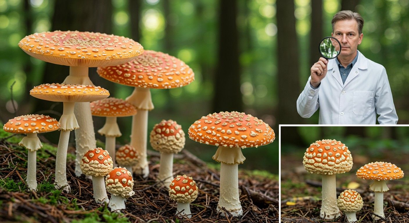 A muszcimol hallucinogén hatása gombákban található.