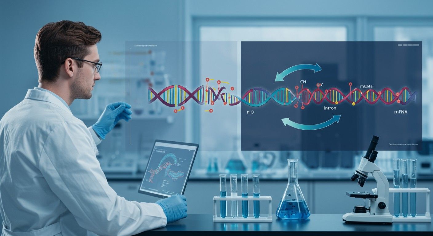 Az intronok eltávolítása a RNS-splicing során történik.