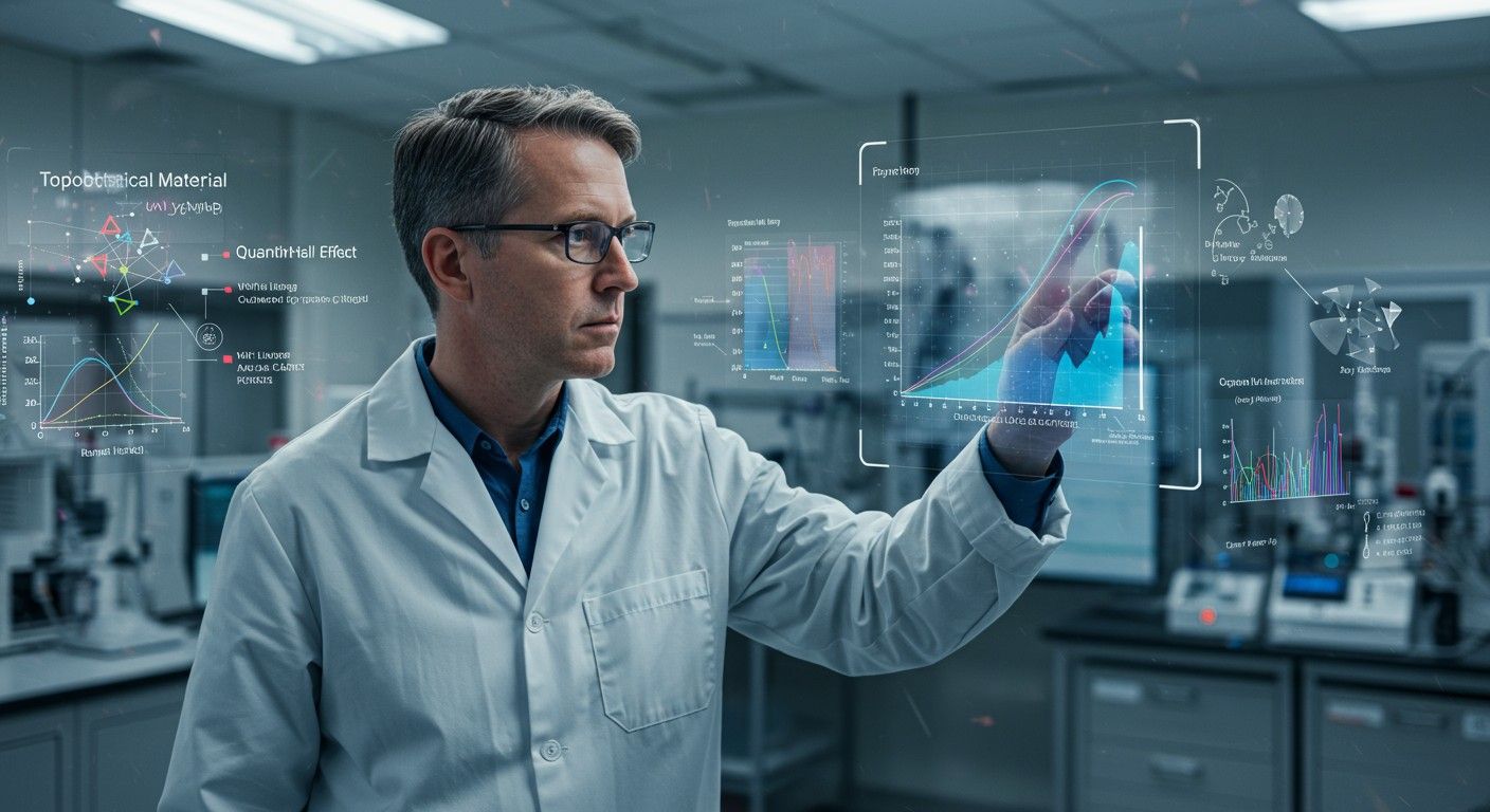 A kvantum Hall-effektus topológiai invariánsokat tár fel.