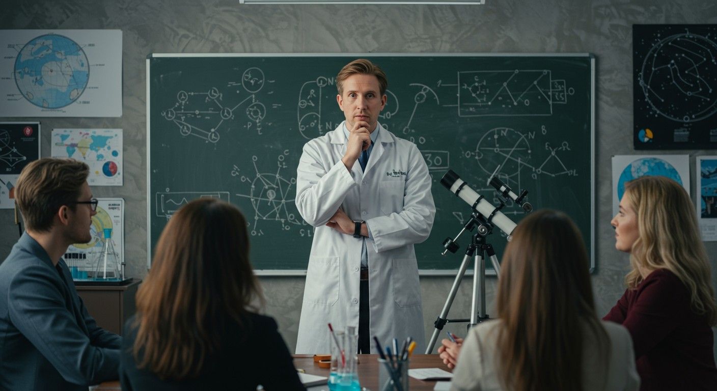 Konkoly-Thege Miklós motivációja a tudományos kíváncsiságban rejlett.