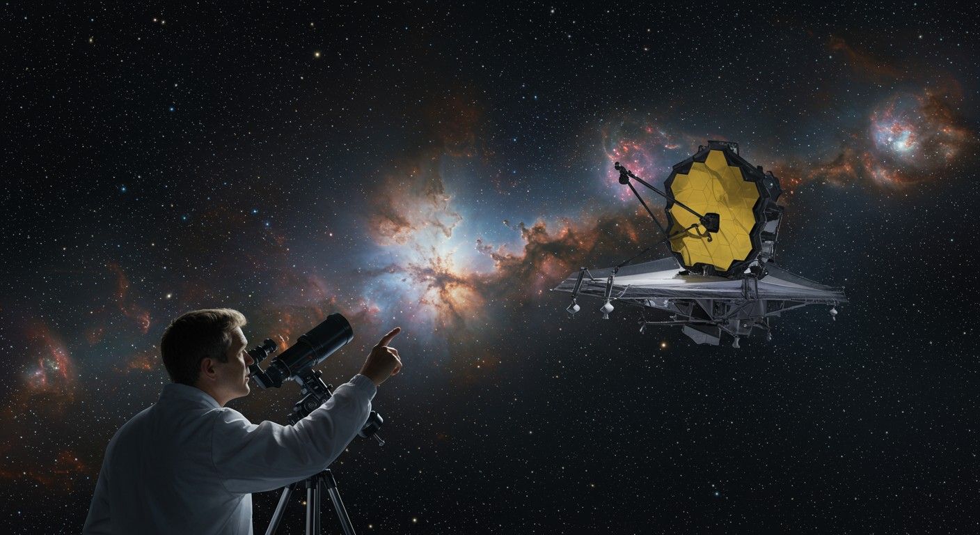 A Webb képes megfigyelni a korai univerzum fényét.