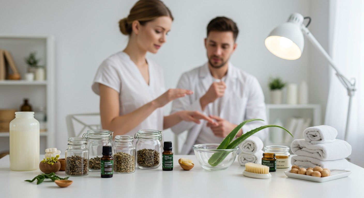 A kalamin mellett associálható a hűsítő aloe vera.