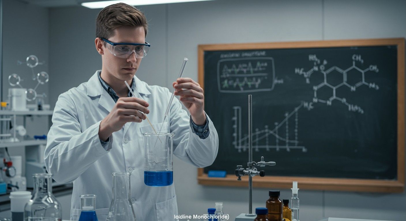A jód-monoklorid analitikai mérései szerves vegyületekben hasznosak.