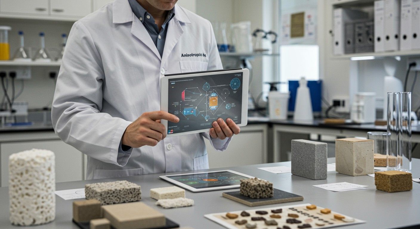 Az anizotrópia irányított tulajdonságait optimalizálhatjuk technológiai alkalmazásokban.