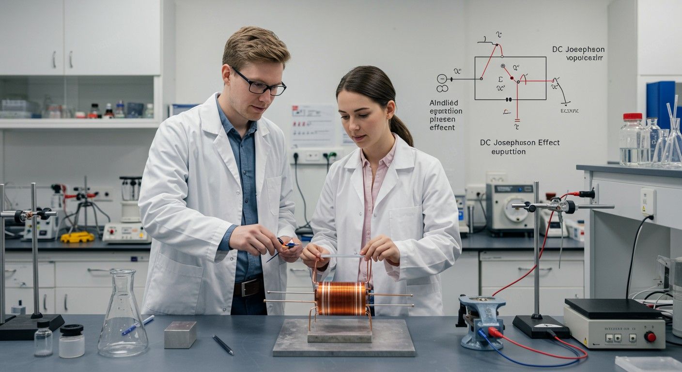 Az egyenáramú Josephson-effektus kvantumfizikai jelenség.